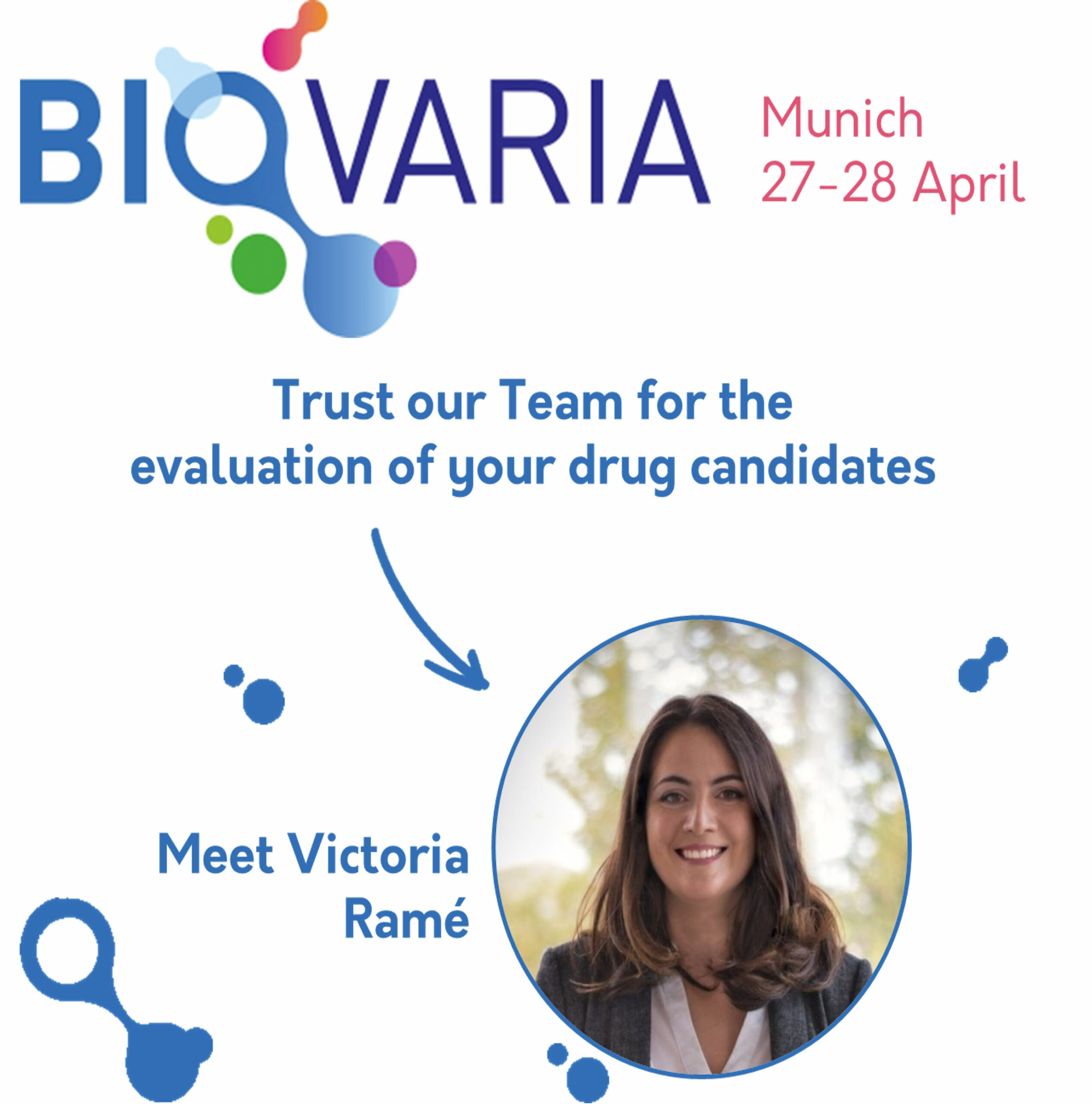 Meet our Team at Biovaria in Munich